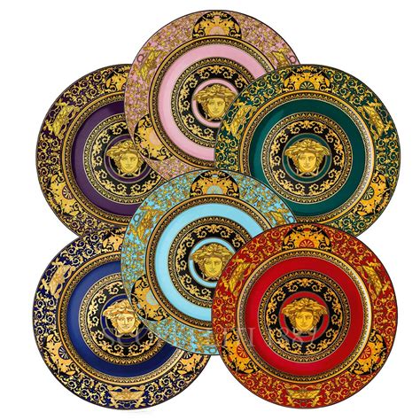 versace plate set ebay|Versace dinner set price.